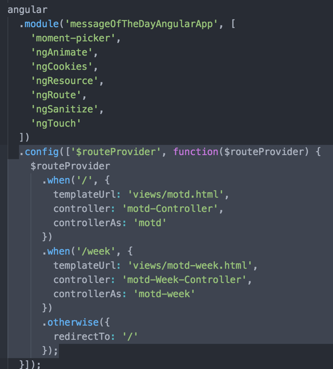 How to Start an AngularJS Application