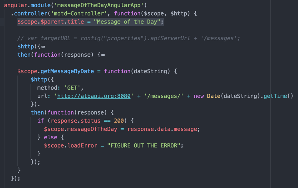 How to Start an AngularJS Application